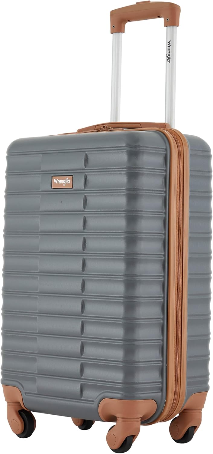 22" Outrider Hardside Carry-On Luggage, Lava Smoke