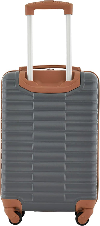 22" Outrider Hardside Carry-On Luggage, Lava Smoke
