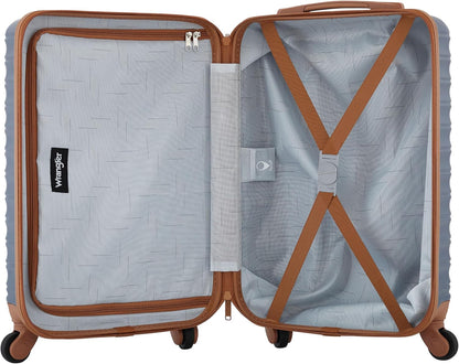 22" Outrider Hardside Carry-On Luggage, Lava Smoke