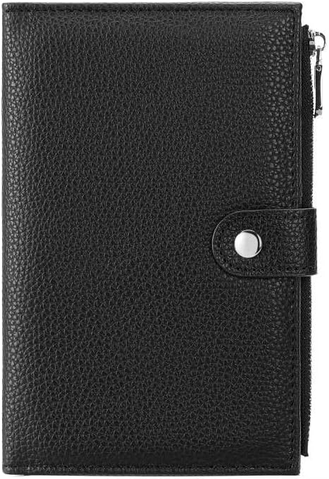 Rfid Passport Holder for Travel Women Men Passport Wallet Rfid Blocking with Card Slots and Pen Holder