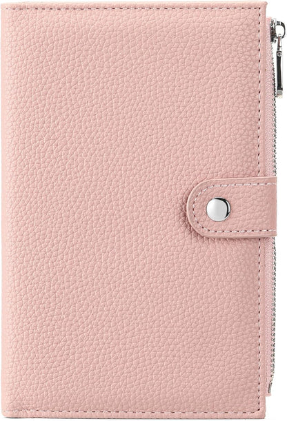 Rfid Passport Holder for Travel Women Men Passport Wallet Rfid Blocking with Card Slots and Pen Holder