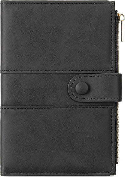 Rfid Passport Holder for Travel Women Men Passport Wallet Rfid Blocking with Card Slots and Pen Holder