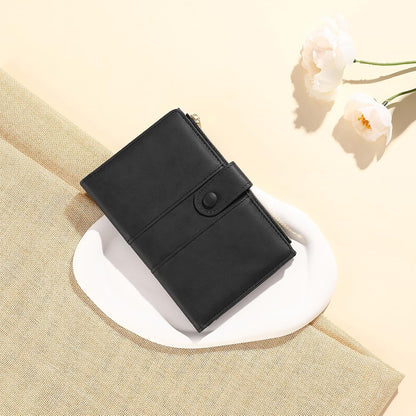 Rfid Passport Holder for Travel Women Men Passport Wallet Rfid Blocking with Card Slots and Pen Holder