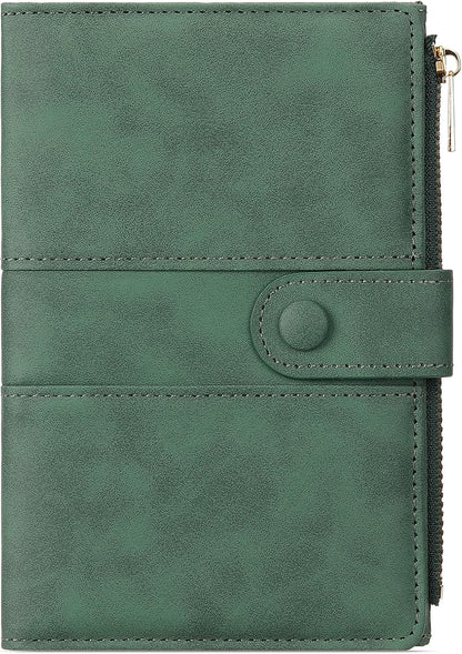 Rfid Passport Holder for Travel Women Men Passport Wallet Rfid Blocking with Card Slots and Pen Holder
