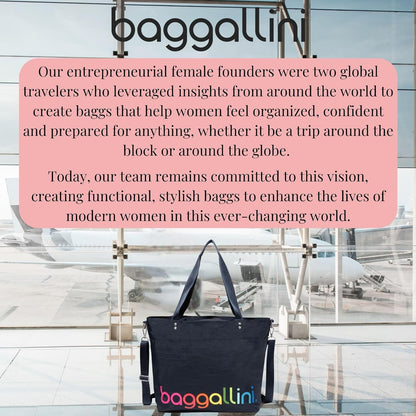 Carryall Tote - Lightweight Nylon Zipper Top Weekender Travel Beach Bag w/Luggage Sleeve