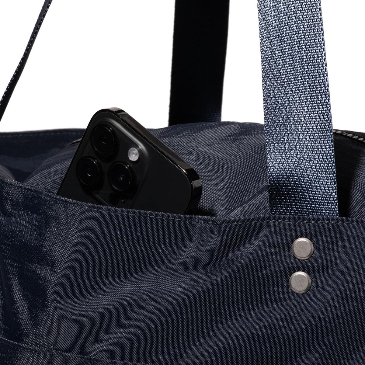 Carryall Tote - Lightweight Nylon Zipper Top Weekender Travel Beach Bag w/Luggage Sleeve