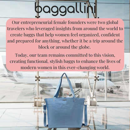 Carryall Tote - Lightweight Nylon Zipper Top Weekender Travel Beach Bag w/Luggage Sleeve
