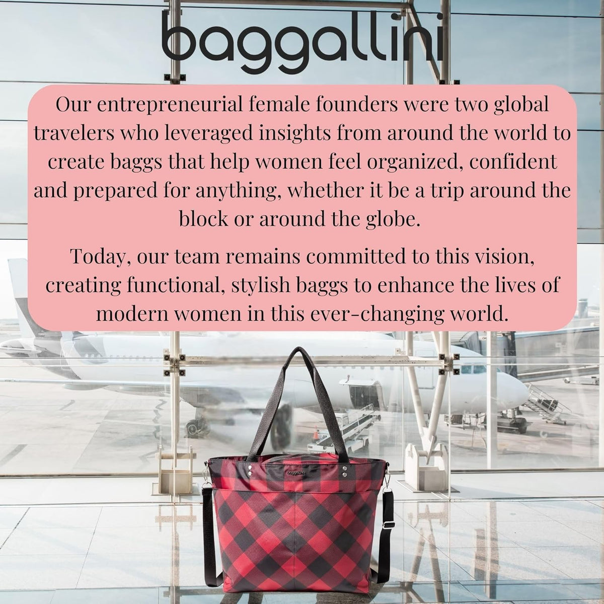 Carryall Tote - Lightweight Nylon Zipper Top Weekender Travel Beach Bag w/Luggage Sleeve