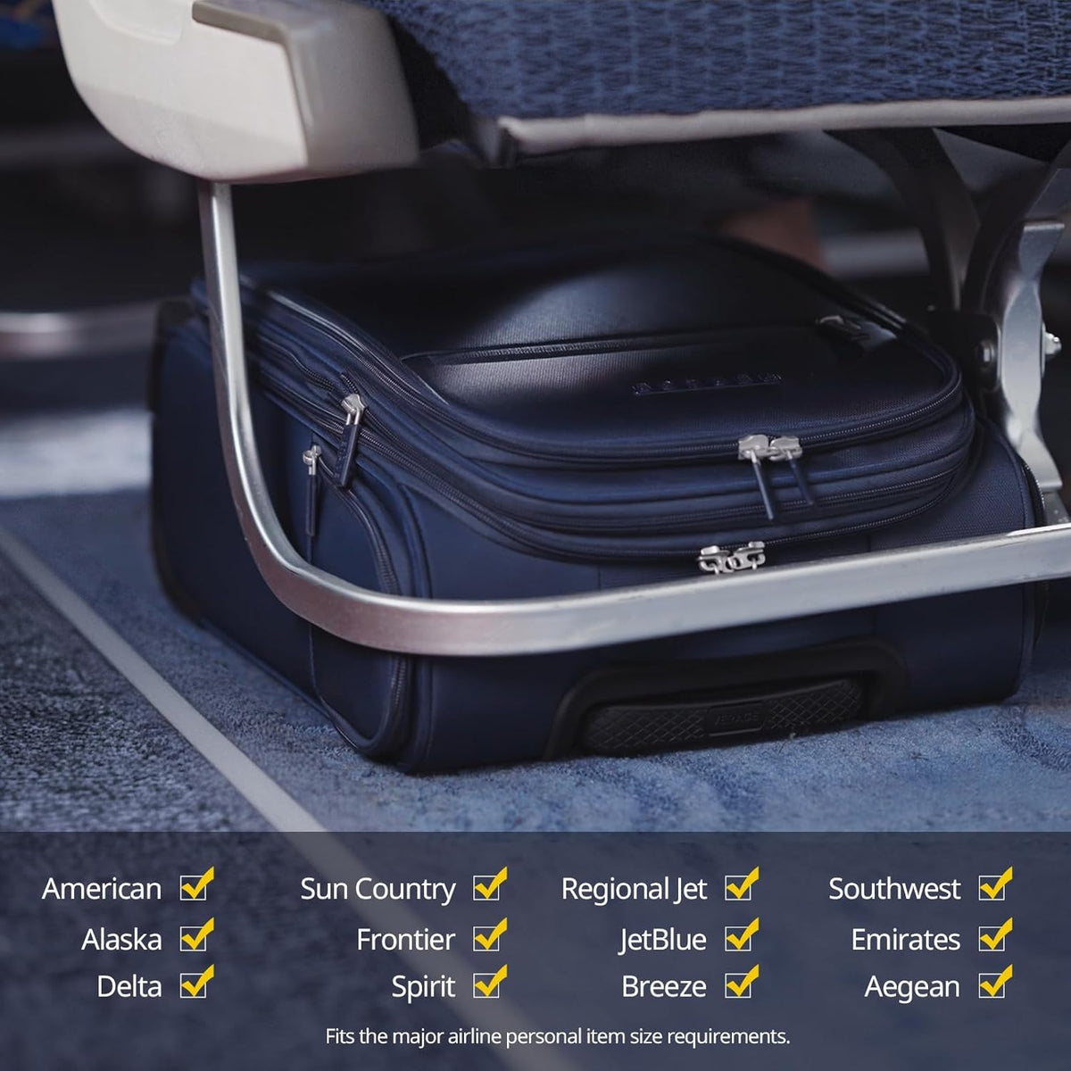 Underseat Carry On Luggage with Wheels & USB Port,14 inch Cloud Gray Wheeled Spinner Carry-on Luggages Bags for Airlines, Lightweight Overnight Suitcase for Men Women