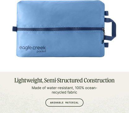 Pack-It Reveal Shoe Sack - Breathable Shoe Storage Sack for Optimizing Luggage Space - Quick-Drying Material - Lightweight - Translucent Fabric - Washable - Ventilate