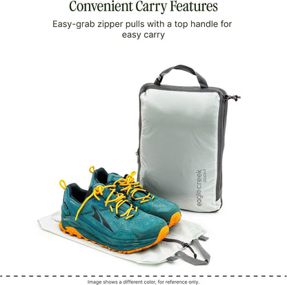 Pack-It Reveal Shoe Sack - Breathable Shoe Storage Sack for Optimizing Luggage Space - Quick-Drying Material - Lightweight - Translucent Fabric - Washable - Ventilate