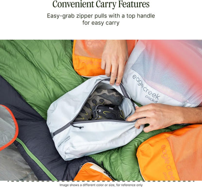 Pack-It Reveal Shoe Sack - Breathable Shoe Storage Sack for Optimizing Luggage Space - Quick-Drying Material - Lightweight - Translucent Fabric - Washable - Ventilate