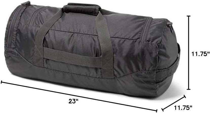 Stowaway Packable Duffel Bag | Travel | Foldable | Lightweight | Durable | Ripstop Polyester