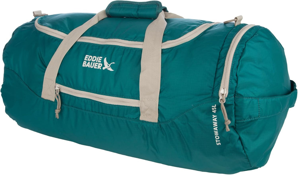 Stowaway Packable Duffel Bag | Travel | Foldable | Lightweight | Durable | Ripstop Polyester