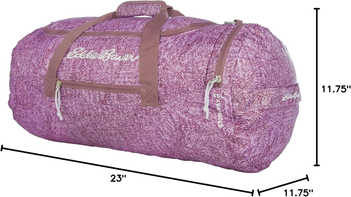 Stowaway Packable Duffel Bag | Travel | Foldable | Lightweight | Durable | Ripstop Polyester