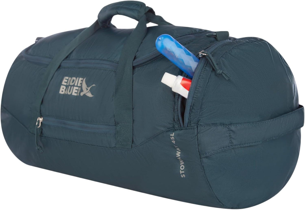 Stowaway Packable Duffel Bag | Travel | Foldable | Lightweight | Durable | Ripstop Polyester