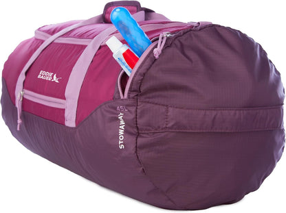 Stowaway Packable Duffel Bag | Travel | Foldable | Lightweight | Durable | Ripstop Polyester