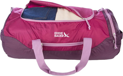 Stowaway Packable Duffel Bag | Travel | Foldable | Lightweight | Durable | Ripstop Polyester