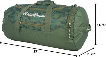 Stowaway Packable Duffel Bag | Travel | Foldable | Lightweight | Durable | Ripstop Polyester