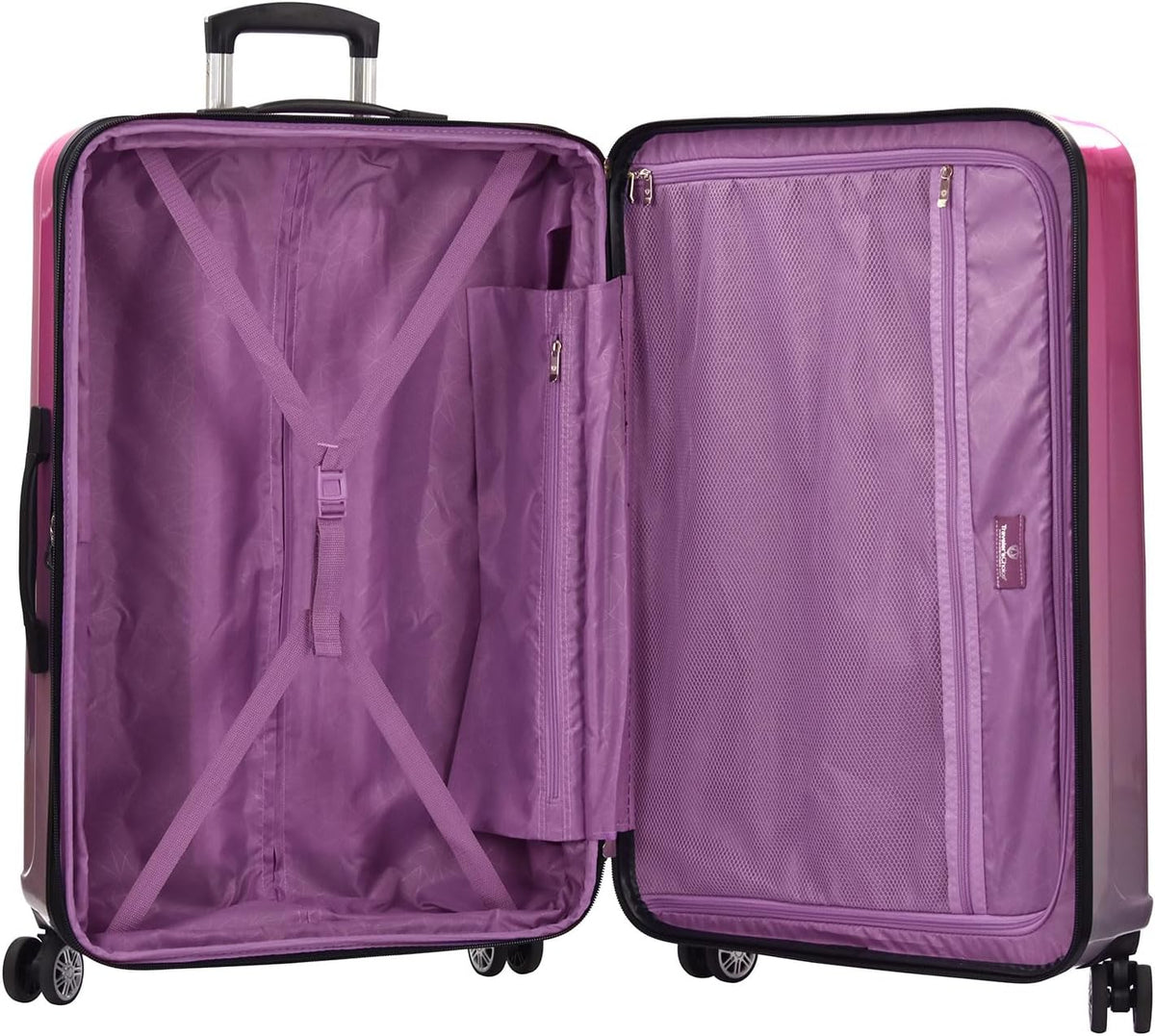 Women's Ruma II Expandable Luggage with Spinner Wheels, Pixie Pastel, 21" Carry-on