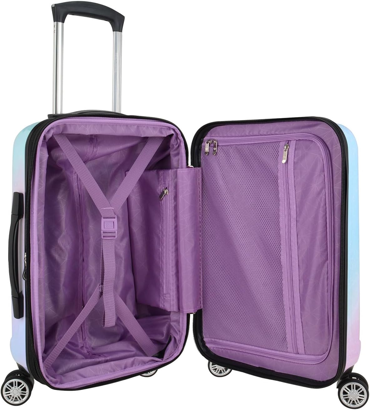 Women's Ruma II Expandable Luggage with Spinner Wheels, Pixie Pastel, 21" Carry-on