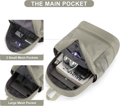 Gym Backpack For Women Men Dance Sports Backpack With Shoe Compartment Waterproof Travel Backpacks Gym Bag Peacock Blue