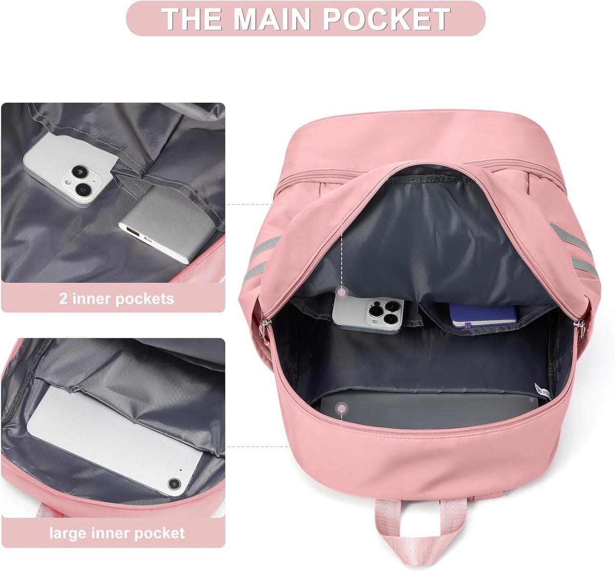 Gym Backpack For Women Men Dance Sports Backpack With Shoe Compartment Waterproof Travel Backpacks Gym Bag Peacock Blue