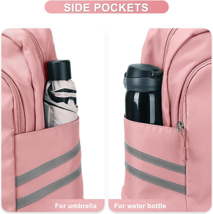 Gym Backpack For Women Men Dance Sports Backpack With Shoe Compartment Waterproof Travel Backpacks Gym Bag Peacock Blue