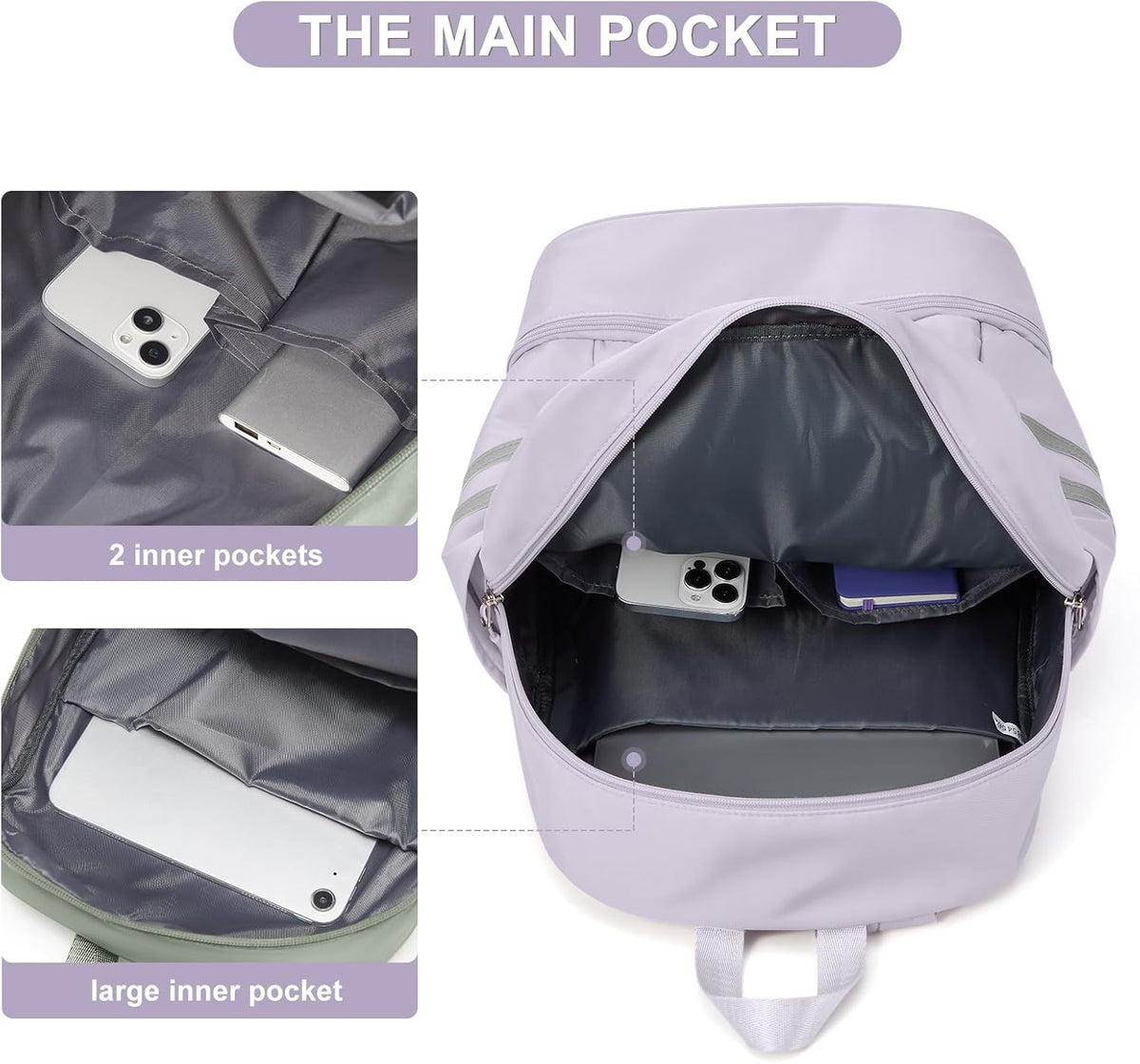 Gym Backpack For Women Men Dance Sports Backpack With Shoe Compartment Waterproof Travel Backpacks Gym Bag Peacock Blue