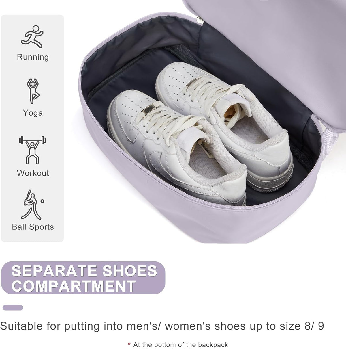 Gym Backpack For Women Men Dance Sports Backpack With Shoe Compartment Waterproof Travel Backpacks Gym Bag Peacock Blue