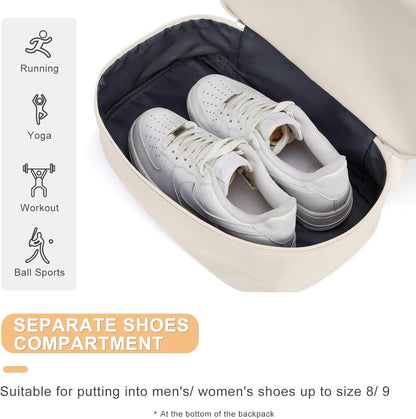 Gym Backpack For Women Men Dance Sports Backpack With Shoe Compartment Waterproof Travel Backpacks Gym Bag Peacock Blue