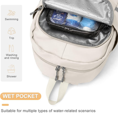 Gym Backpack For Women Men Dance Sports Backpack With Shoe Compartment Waterproof Travel Backpacks Gym Bag Peacock Blue