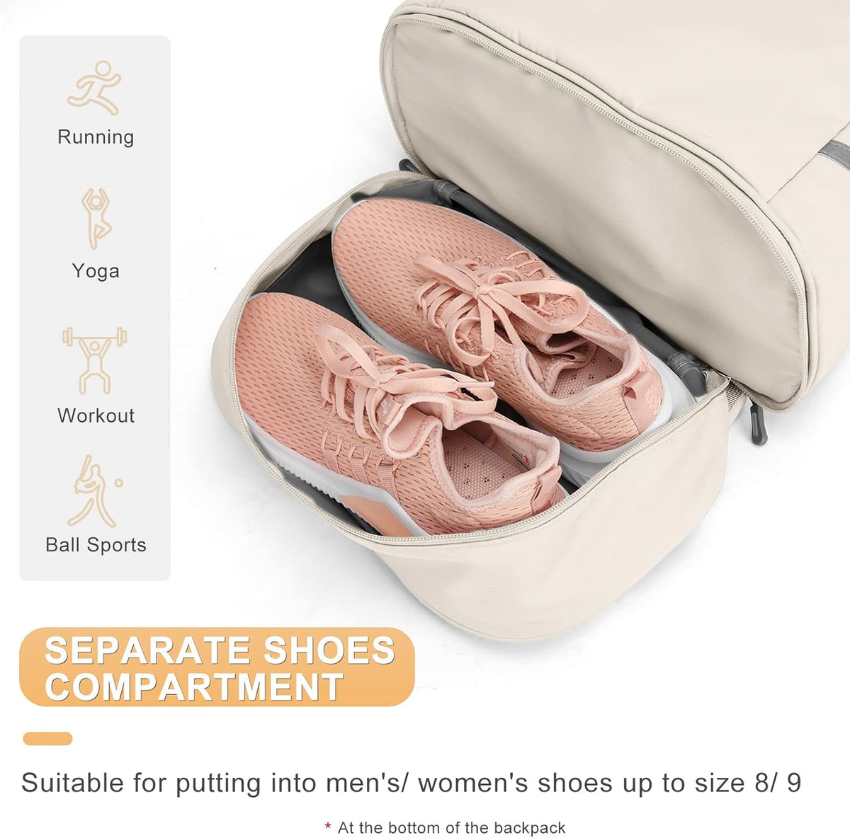 Gym Backpack For Women Men Dance Sports Backpack With Shoe Compartment Waterproof Travel Backpacks Gym Bag Peacock Blue