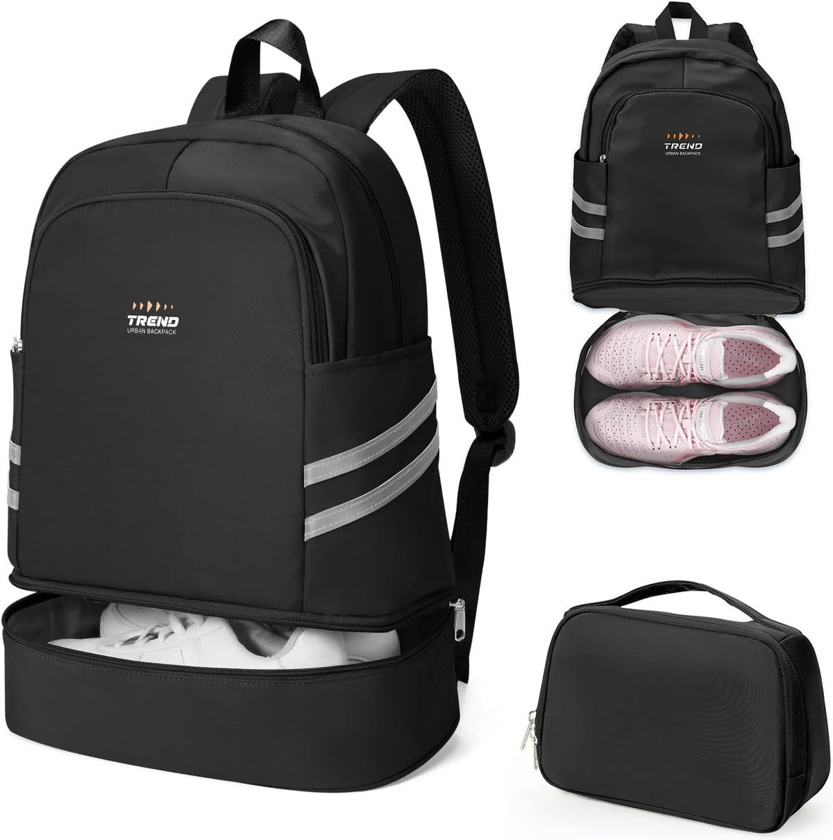 Gym Backpack For Women Men Dance Sports Backpack With Shoe Compartment Waterproof Travel Backpacks Gym Bag Peacock Blue