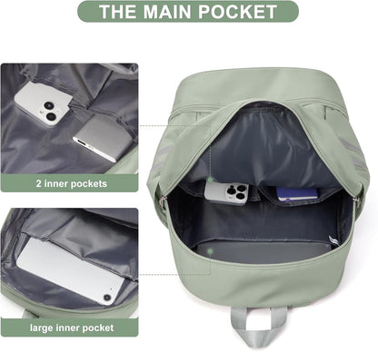 Gym Backpack For Women Men Dance Sports Backpack With Shoe Compartment Waterproof Travel Backpacks Gym Bag Peacock Blue