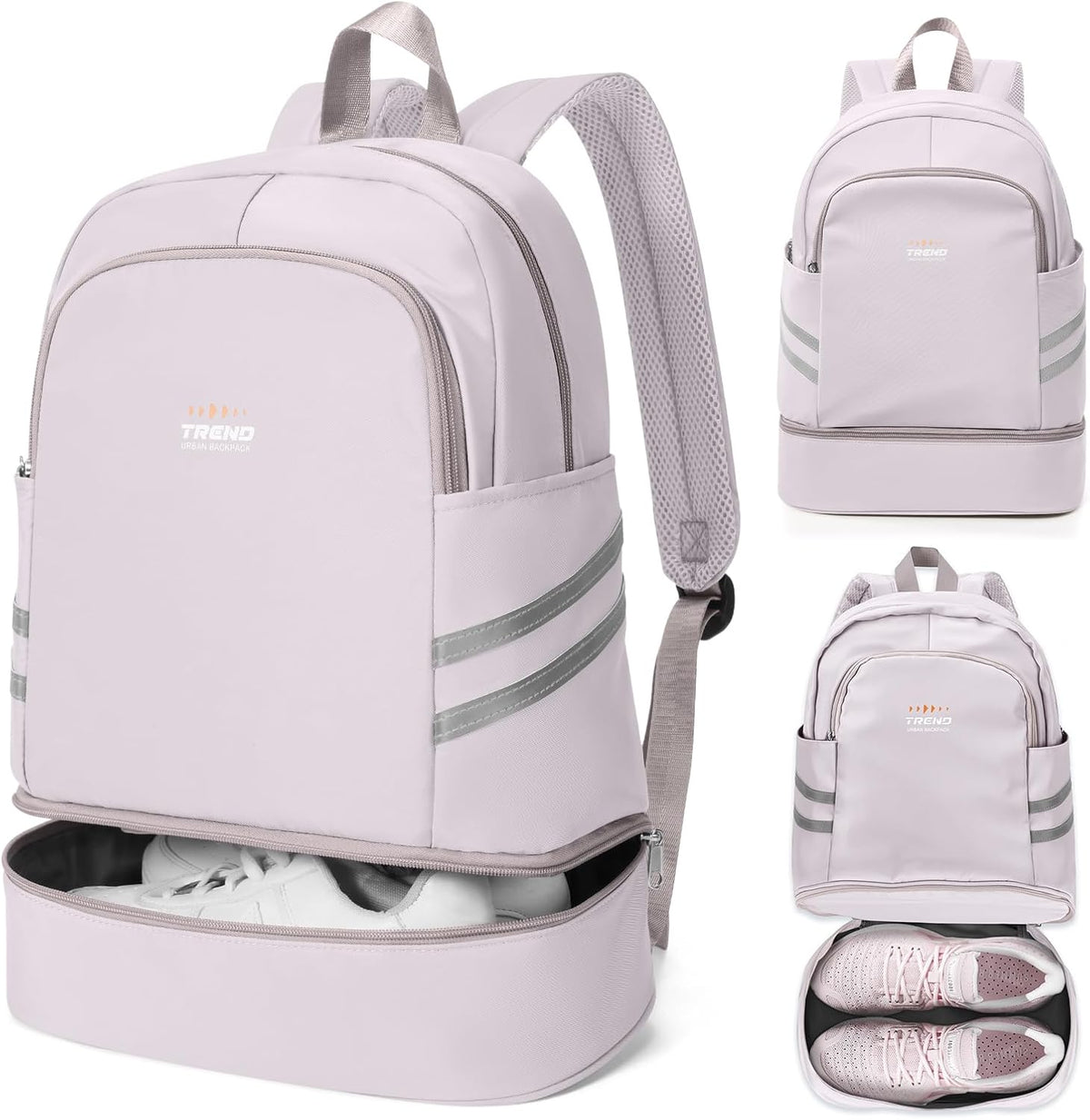Gym Backpack For Women Men Dance Sports Backpack With Shoe Compartment Waterproof Travel Backpacks Gym Bag Peacock Blue
