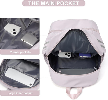 Gym Backpack For Women Men Dance Sports Backpack With Shoe Compartment Waterproof Travel Backpacks Gym Bag Peacock Blue