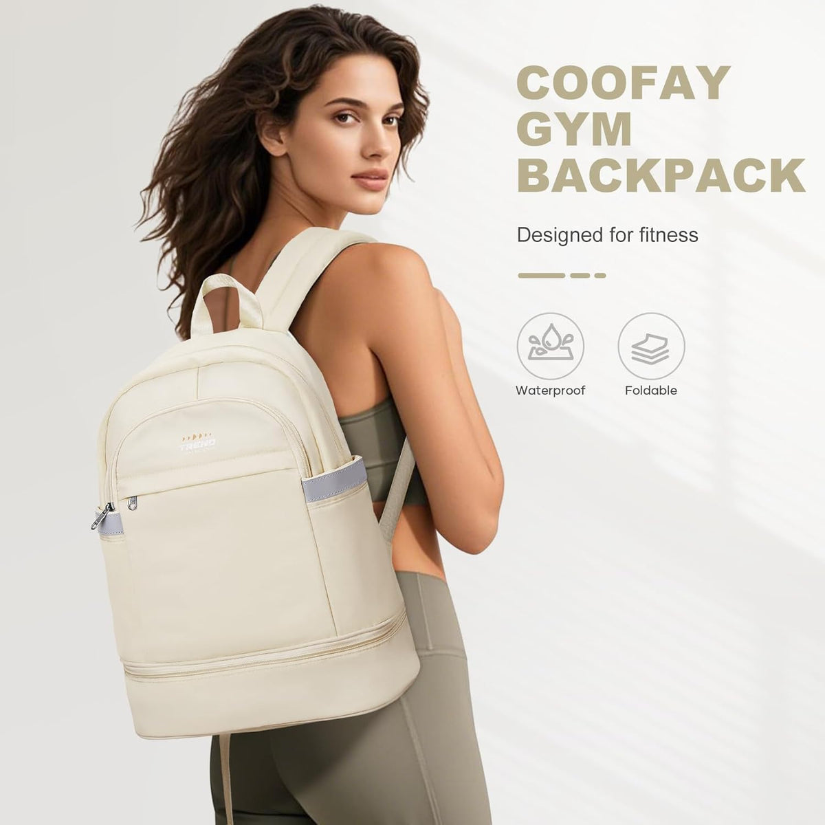 Gym Backpack For Women Men Dance Sports Backpack With Shoe Compartment Waterproof Travel Backpacks Gym Bag Peacock Blue