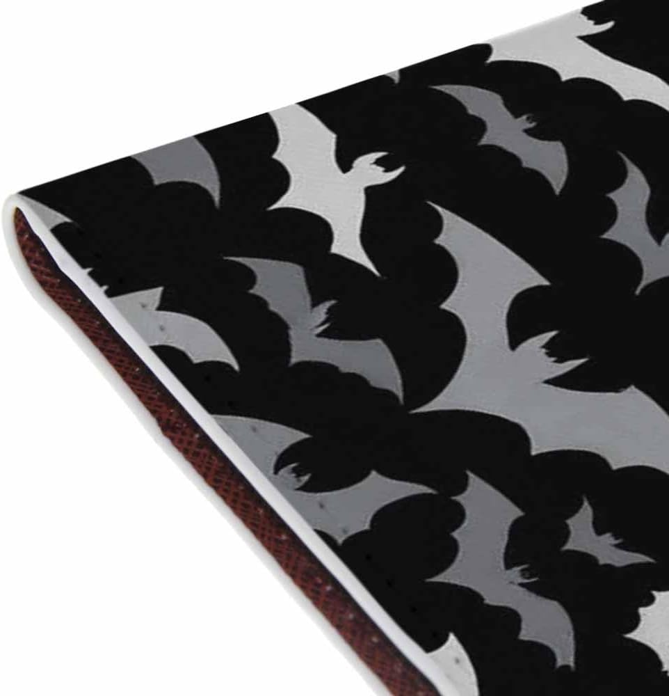 Penguins Passport Holder for Travel Childish Animal and Stars PU Leather Passport Cover Wallet Cute Passport Card Holder for Women and Men