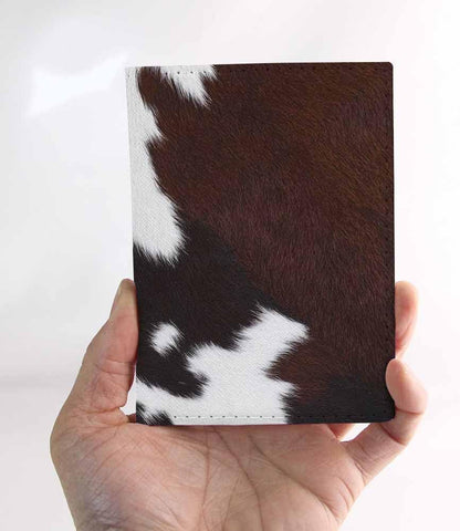 Penguins Passport Holder for Travel Childish Animal and Stars PU Leather Passport Cover Wallet Cute Passport Card Holder for Women and Men