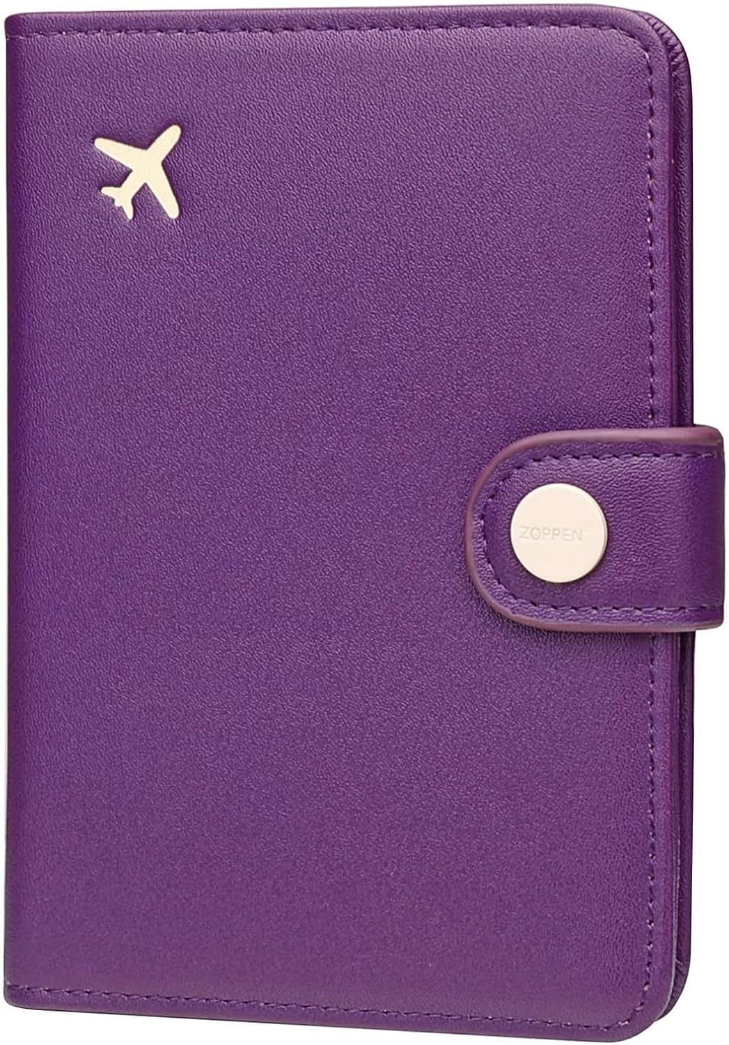 Passport Holder RFID Blocking Travel Wallet, Dusty Pink | Passport Cover with Multiple Card Slots, Water-Resistant & Easy-Carry, Must-Have Travel Accessory for Men & Women.