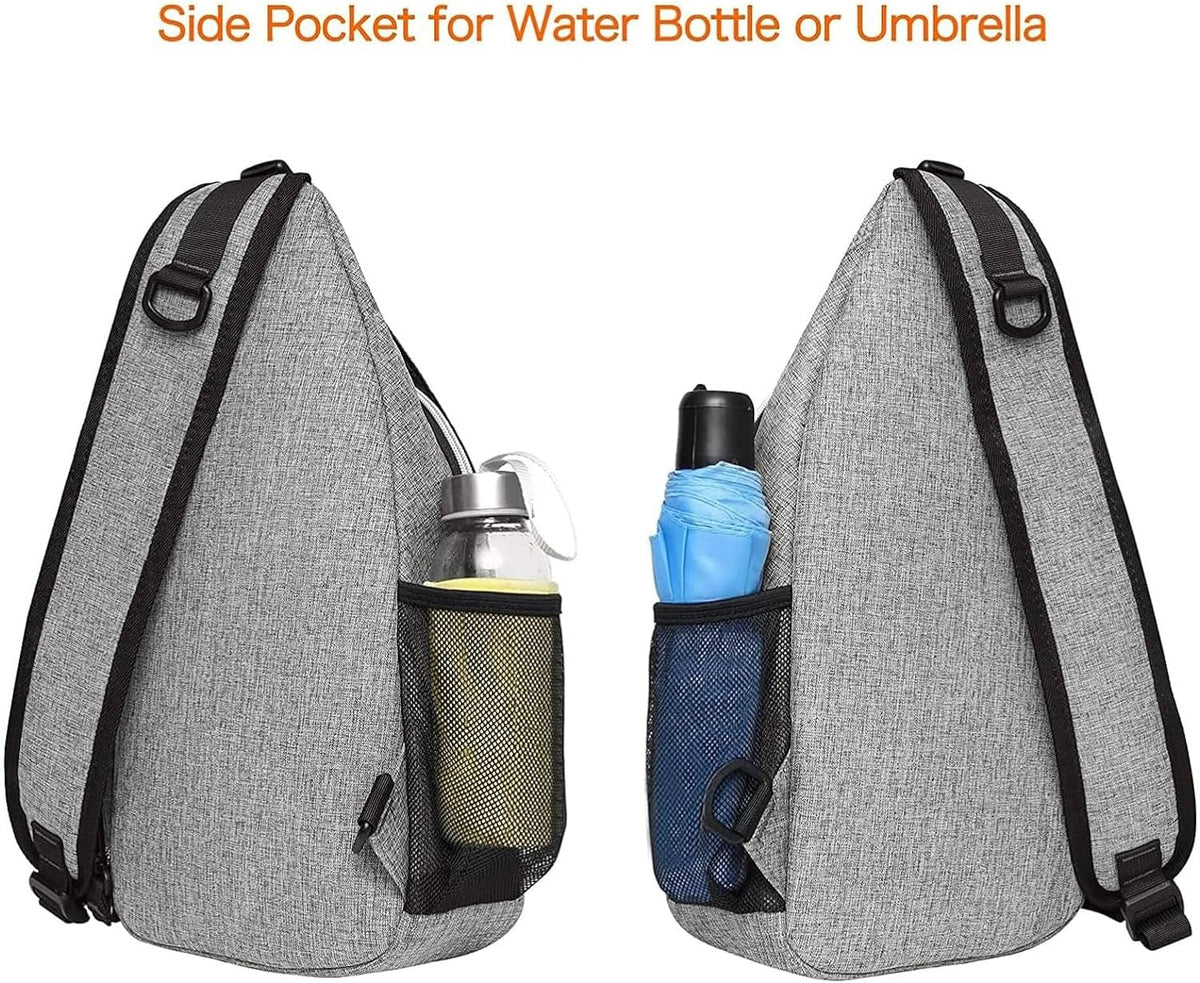 Small Sling Bag for Men, Crossbody Shoulder Chest Daypack Bag | Sling Backpack for Casual Travel Hiking