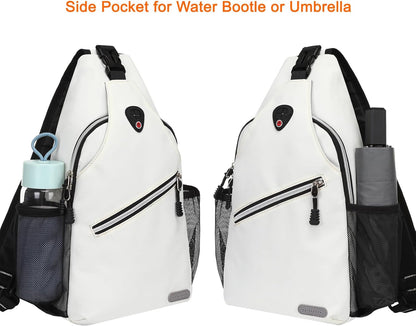 Small Sling Bag for Men, Crossbody Shoulder Chest Daypack Bag | Sling Backpack for Casual Travel Hiking