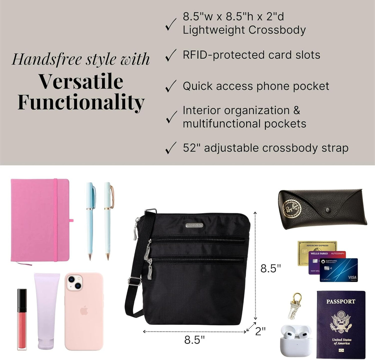 Women's Essential Crossbody Bags