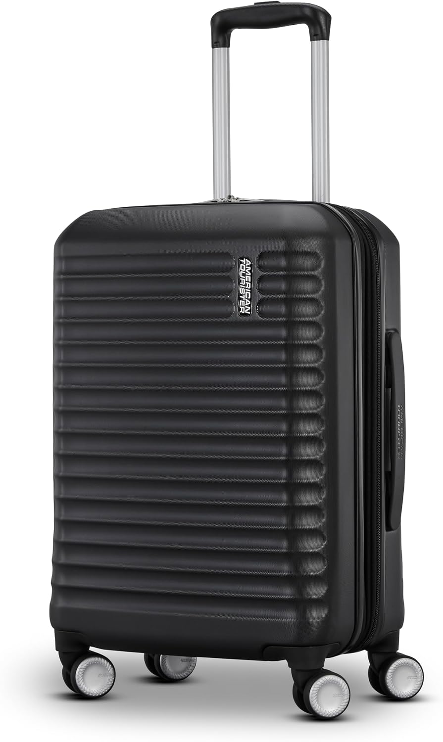 Stratum 3.0 Carry-On Spinner, Airline Approved, Durable Hardside Luggage, Expands 1.5", RightHeight™ Adjustable Handle, Pink Blush