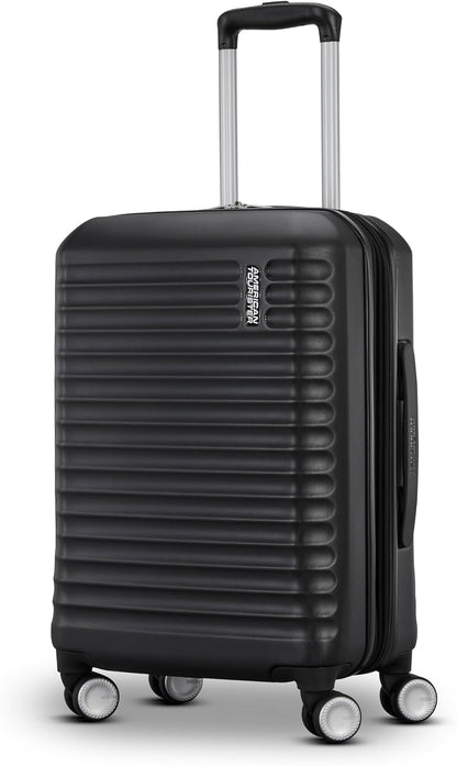 Stratum 3.0 Carry-On Spinner, Airline Approved, Durable Hardside Luggage, Expands 1.5", RightHeight™ Adjustable Handle, Pink Blush