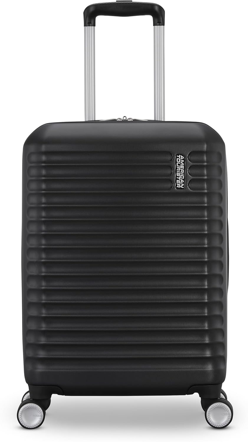 Stratum 3.0 Carry-On Spinner, Airline Approved, Durable Hardside Luggage, Expands 1.5", RightHeight™ Adjustable Handle, Pink Blush