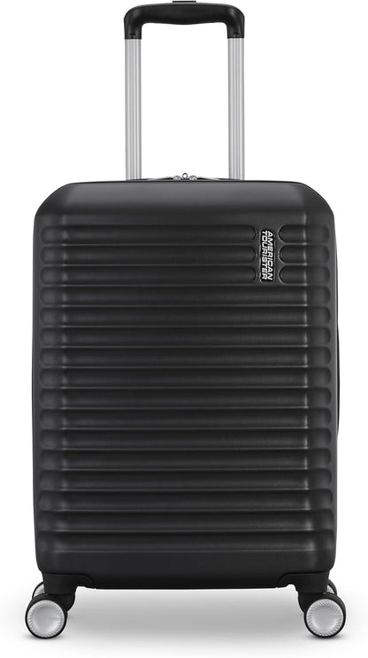 Stratum 3.0 Carry-On Spinner, Airline Approved, Durable Hardside Luggage, Expands 1.5", RightHeight™ Adjustable Handle, Pink Blush
