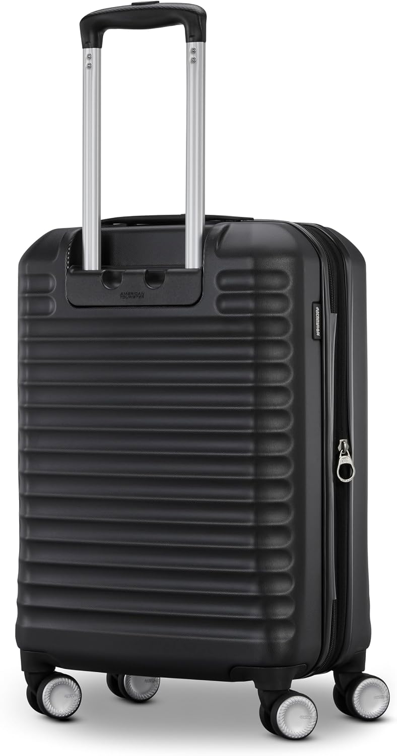 Stratum 3.0 Carry-On Spinner, Airline Approved, Durable Hardside Luggage, Expands 1.5", RightHeight™ Adjustable Handle, Pink Blush