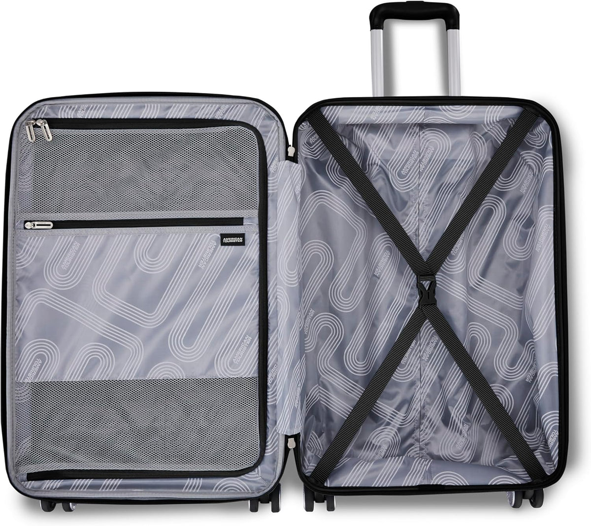 Stratum 3.0 Carry-On Spinner, Airline Approved, Durable Hardside Luggage, Expands 1.5", RightHeight™ Adjustable Handle, Pink Blush